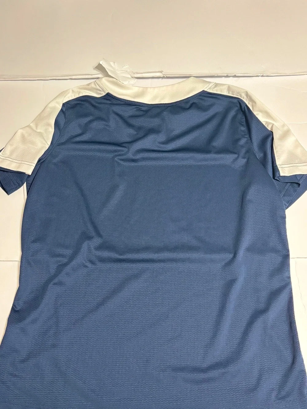 Nike Navy and white Softball shirt